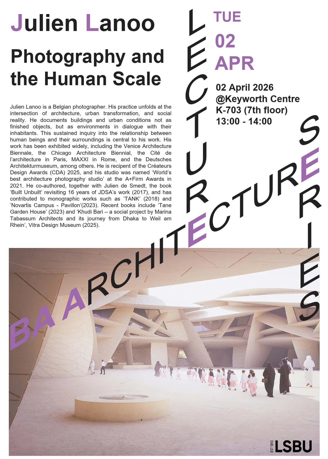 Ba Architecture Series - Julien Lanoo - 2026