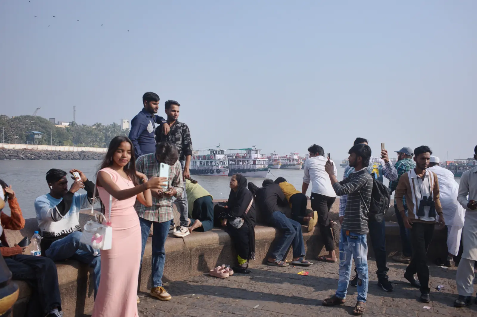 Ahmedabad urban landscape with infrastructure and dense city fabric shaped by movement and activity.