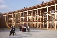 Grand Ring timber structure in Osaka, Japan, by Sou Fujimoto, Photography Julien Lanoo