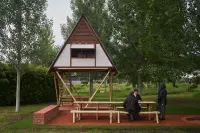 Khudi Bari by Marina Tabassum at the Vitra Campus in Weil am Rhein, Germany, Photography Julien Lanoo