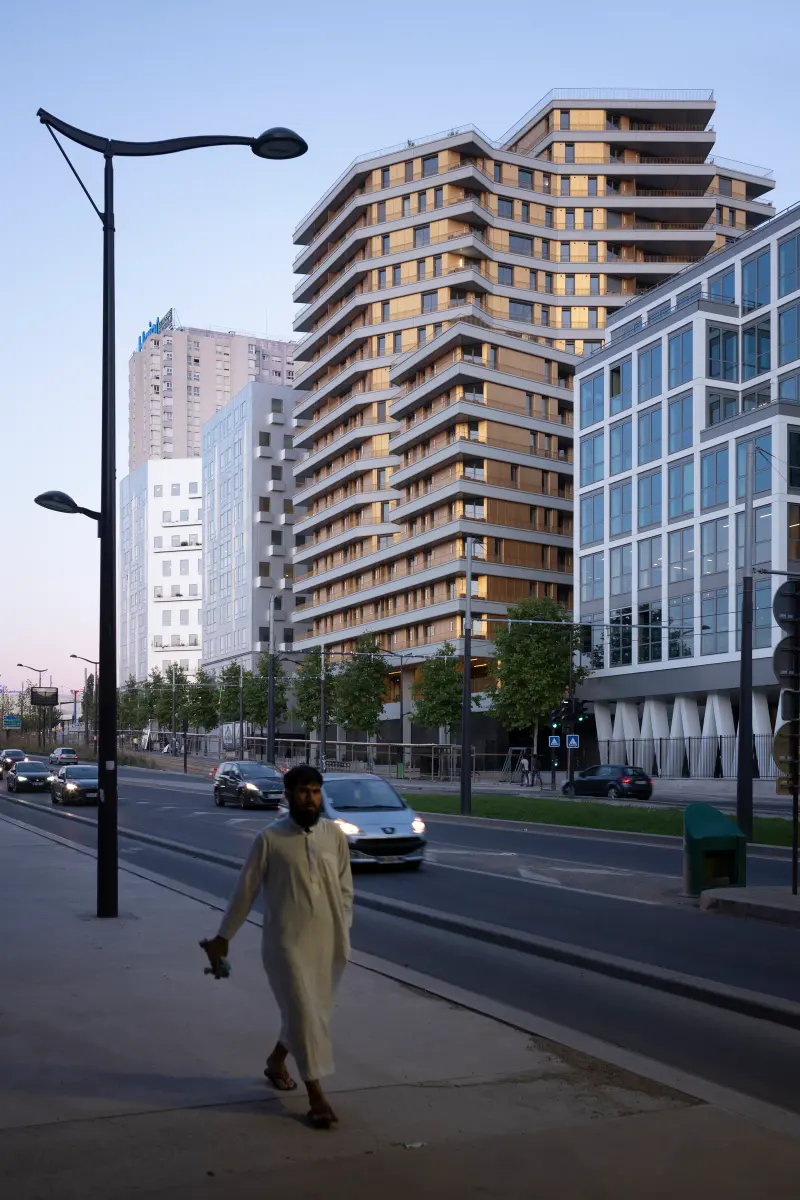 La Tour dorée by Ignacio Prego Architectures in Paris, France, Photography Julien Lanoo