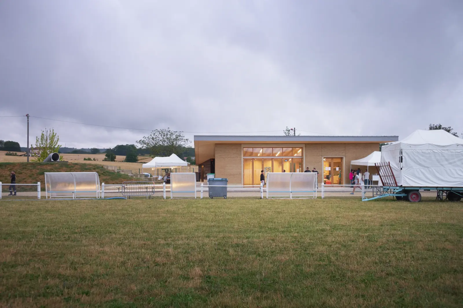 Maison pour Tous de Four in Four, France, by onSITE architecture, designbuildLAB, LabEx AE&CC, ENSAG