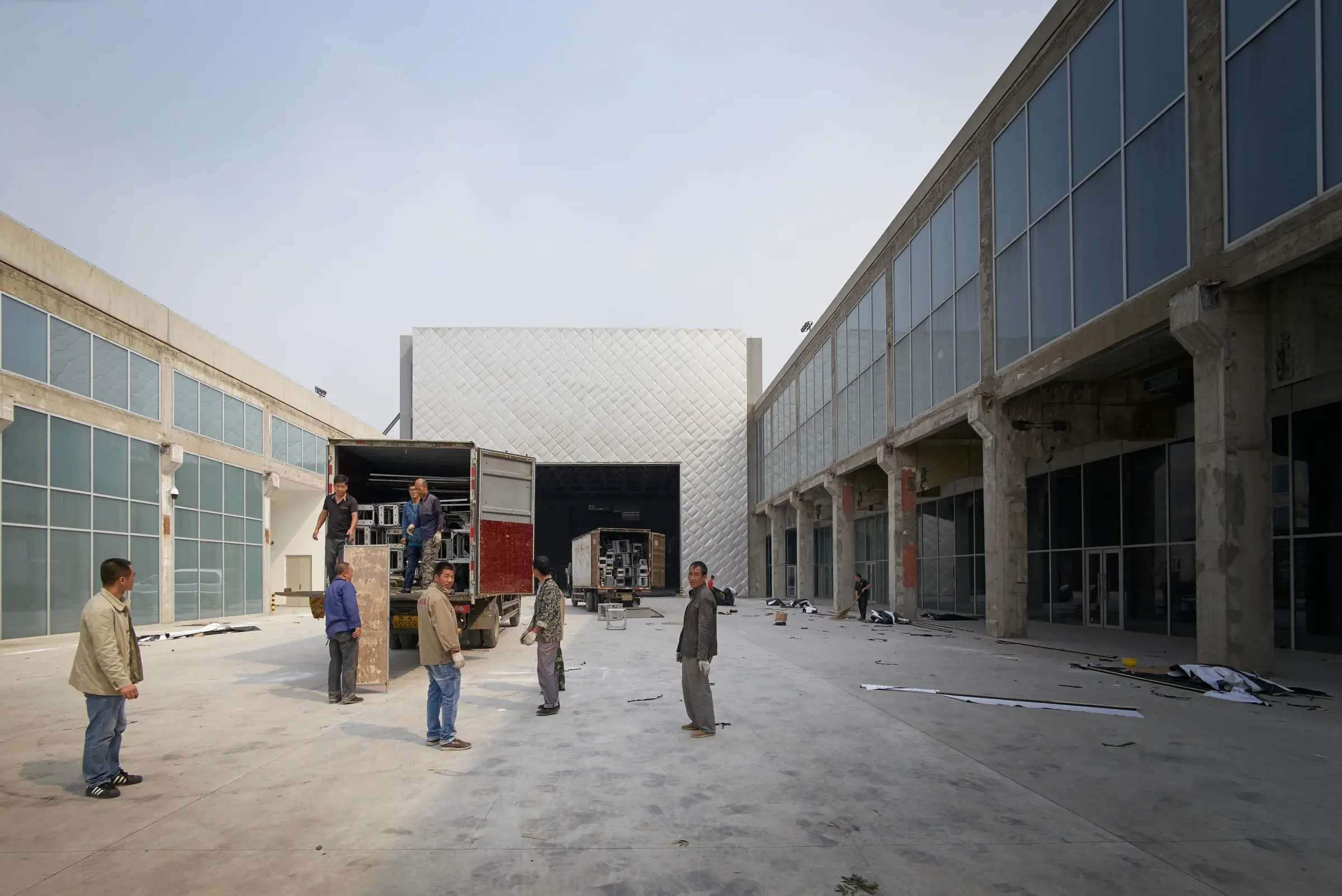 Minsheng Contemporary Art Museum by Studio Zhu-Pei in Beijing, China, Photography Julien Lanoo