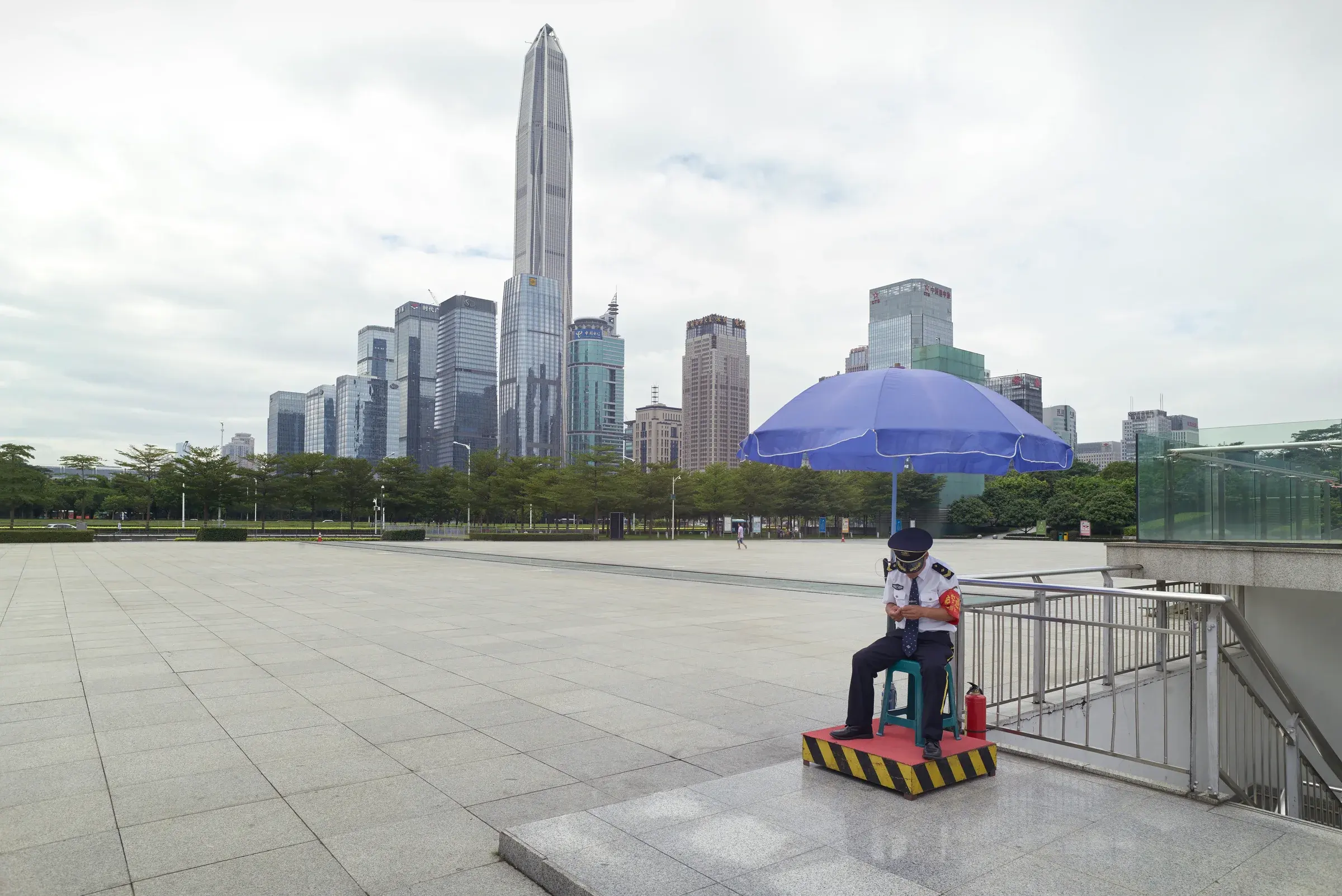 Ping An Finance Centre rising over Shenzhen’s business district, China, Photography Julien Lanoo