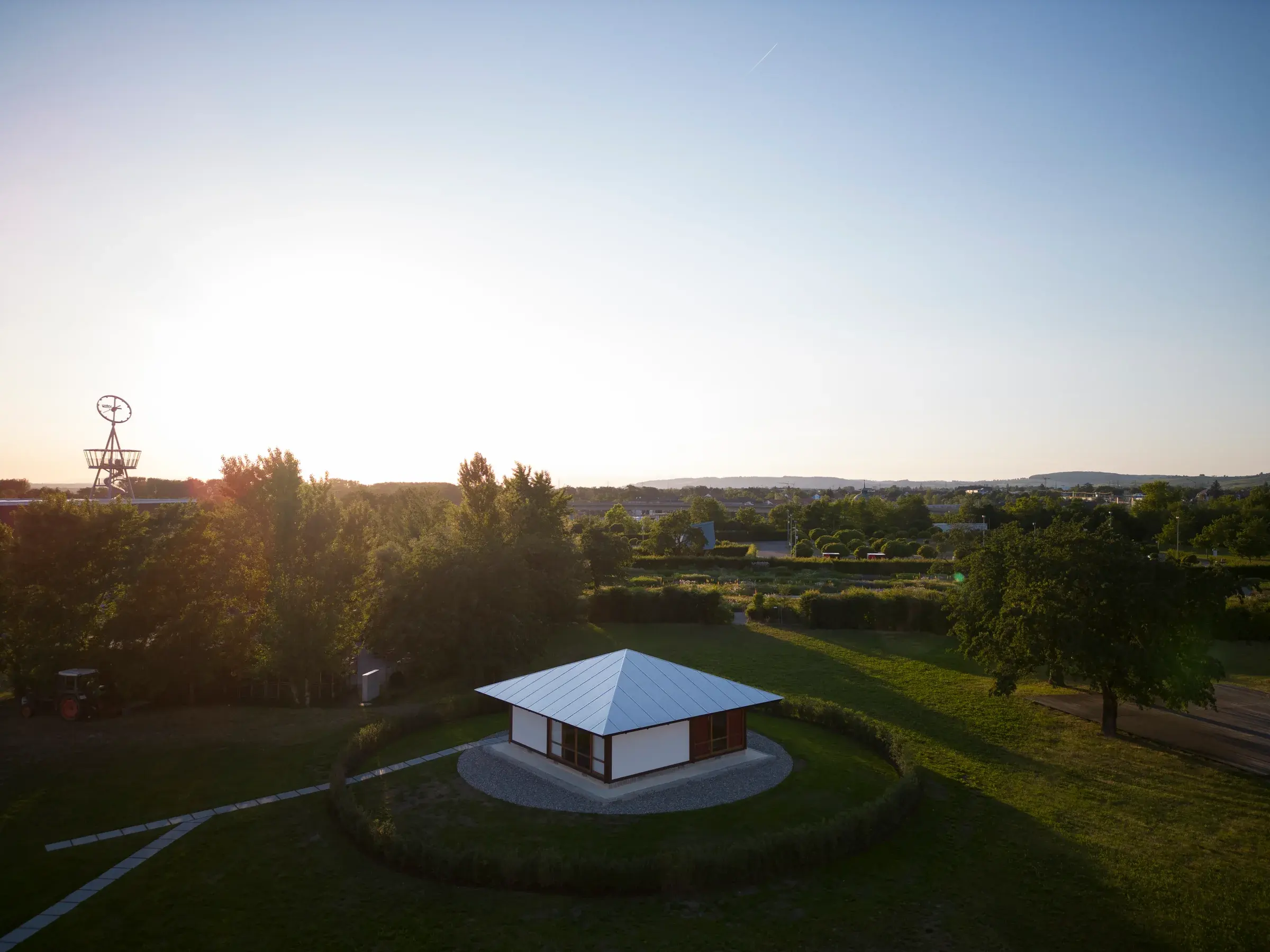 Umbrella House by Kazuo Shinohara at the Vitra Campus in Weil am Rhein, Germany, Photography Julien Lanoo